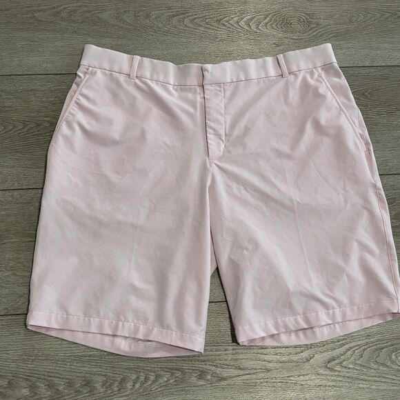 Nike Dri-Fit Golf Shorts Mens Size 40 Performance Preppy Athletic Pink - Picture 2 of 9